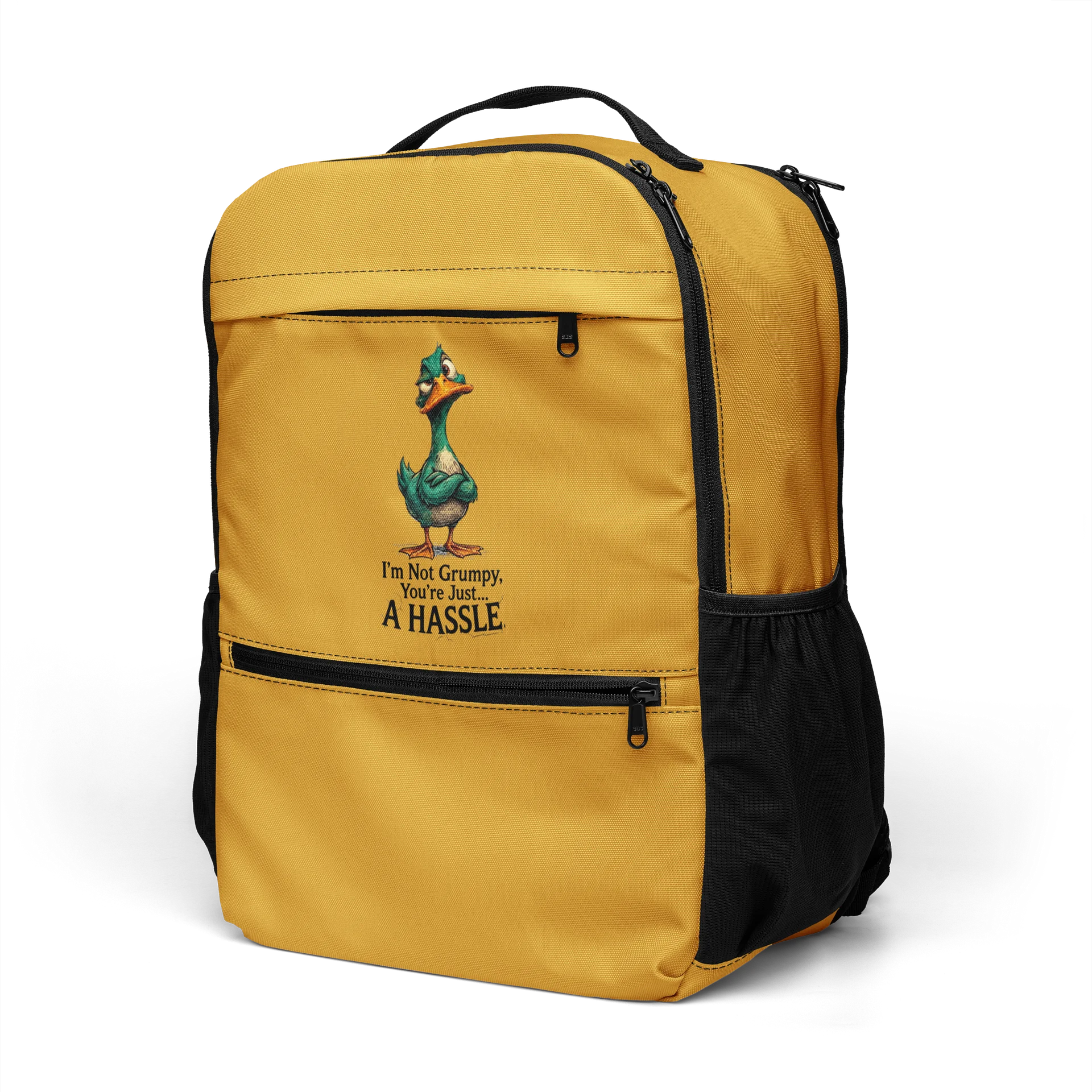 "I'm Not Grumpy" Premium Everyday Backpack – Stylish, Durable & Fun product image (5)