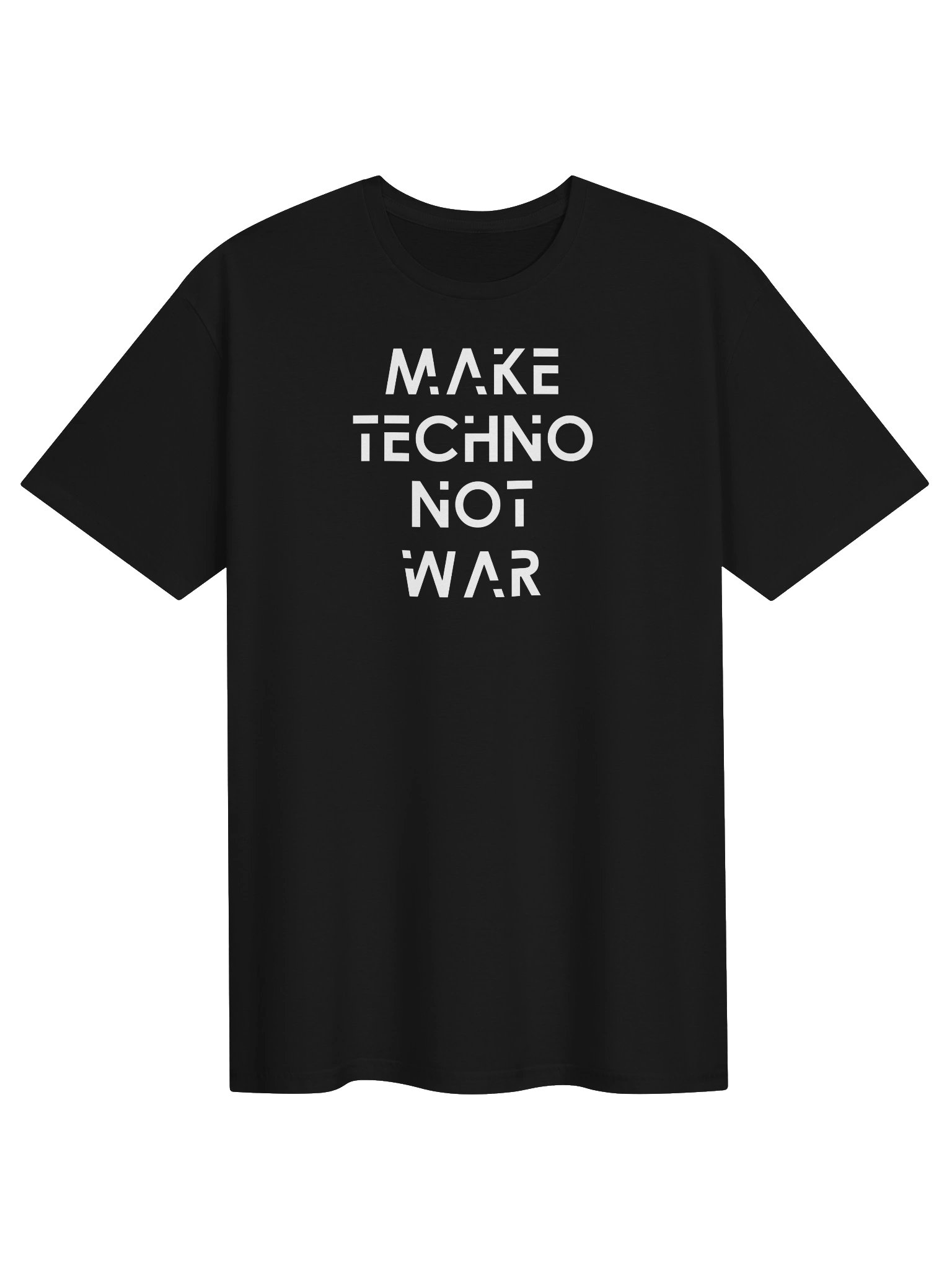 Make Techno Not War Gildan Unisex Softstyle T-Shirt product image (1)