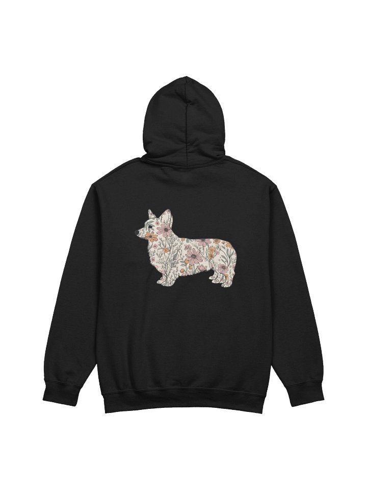 El Dorado Atelier Classic Floral Corgi Hoodie product image (1)