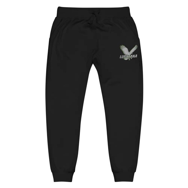 Lurkiana Joggers (White and Green) product image (1)