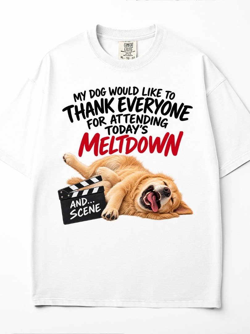 My Dog Would Like to Thank Everyone for Attending Today’s Meltdown T-Shirt product image (1)
