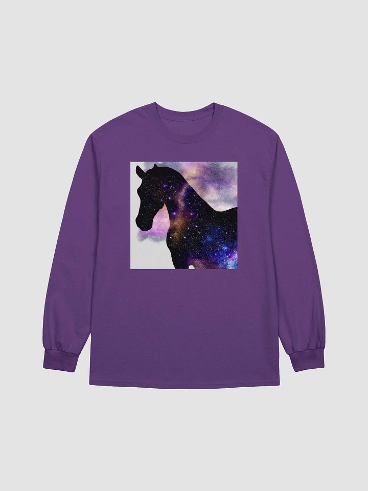 Infinity horse - Nebula horses long sleeved t shirt product image (1)
