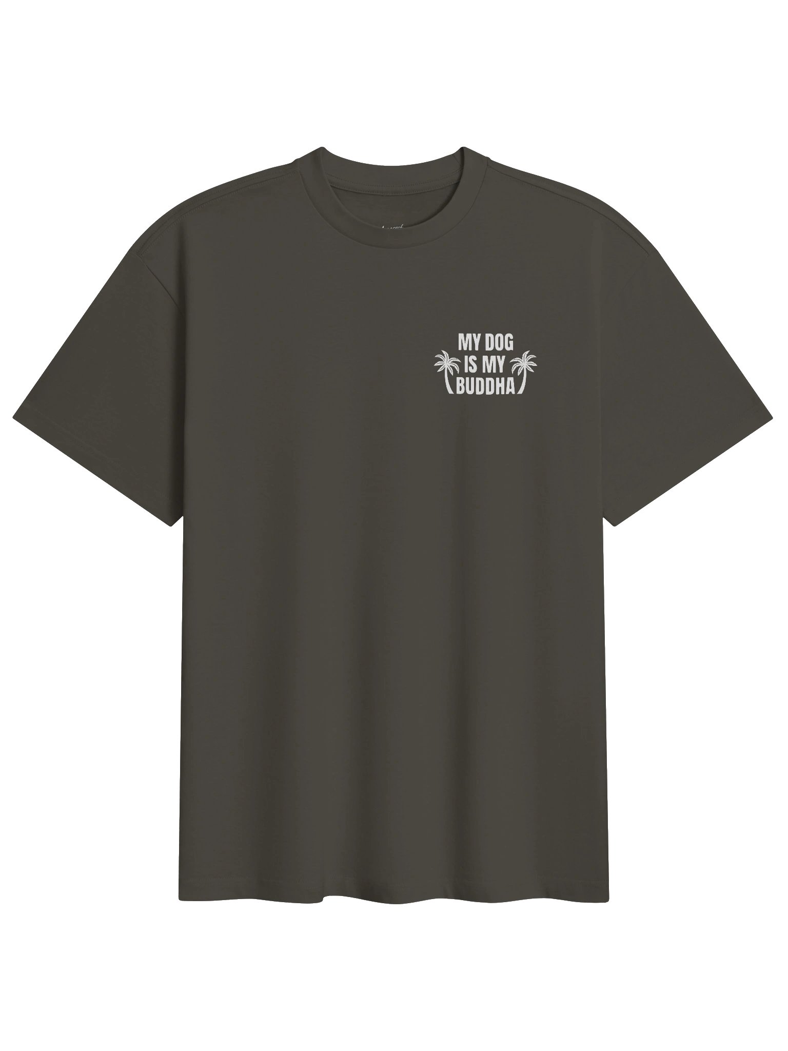 My Dog is My Buddha Box Tee Black product image (2)