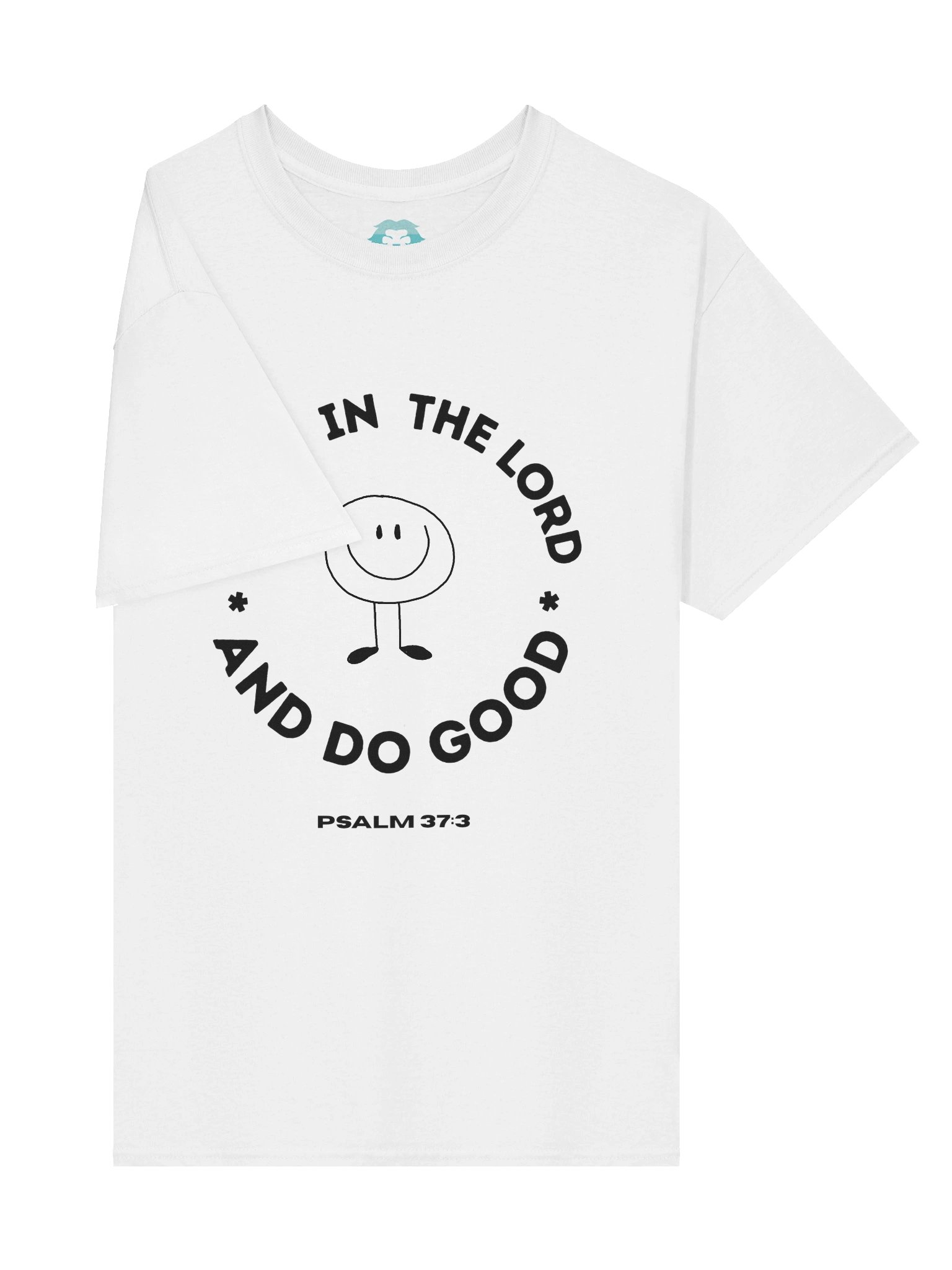 Psalm 37 Trust in the Lord (Happyface Tee) product image (7)