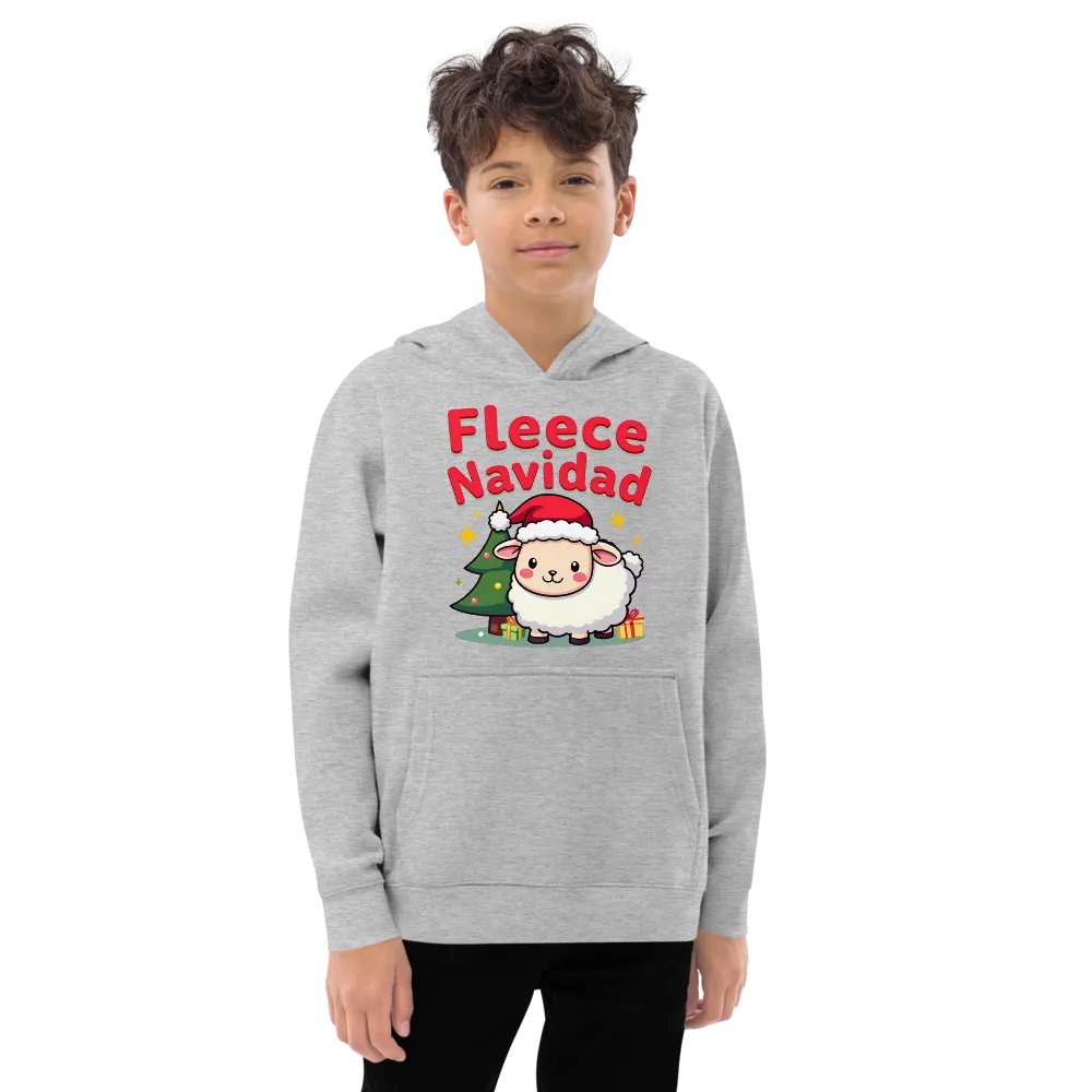 Fleece Navidad Festive Youth Pullover product image (3)