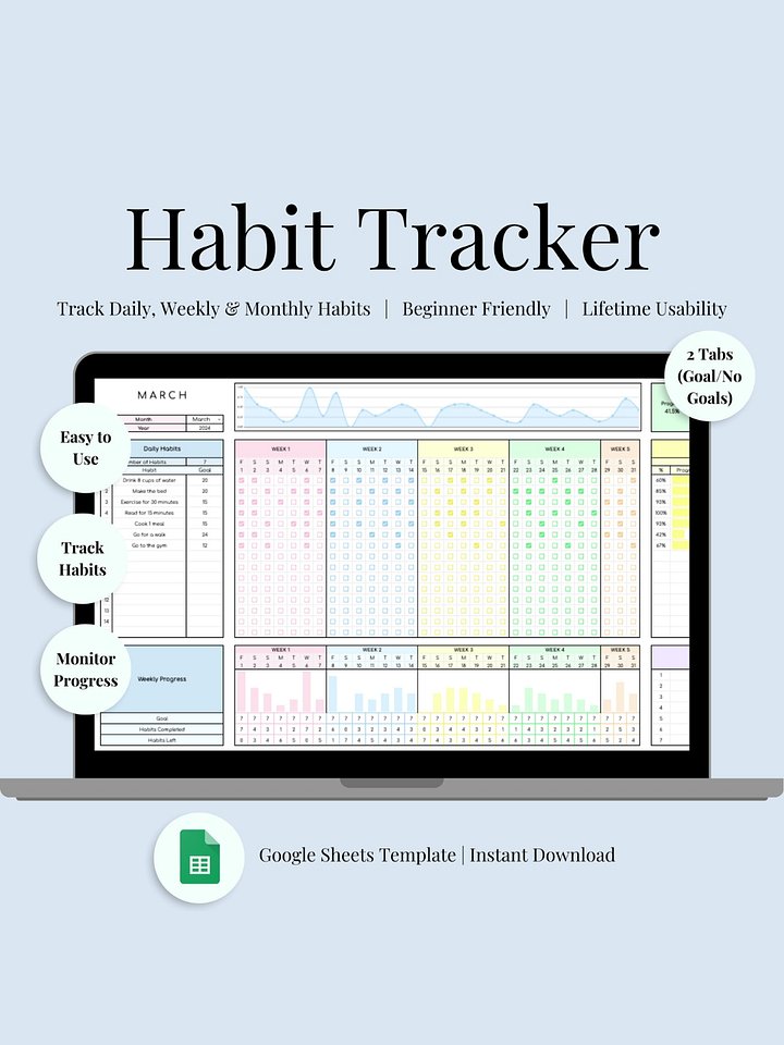 The Ultimate Habit Tracker product image (1)