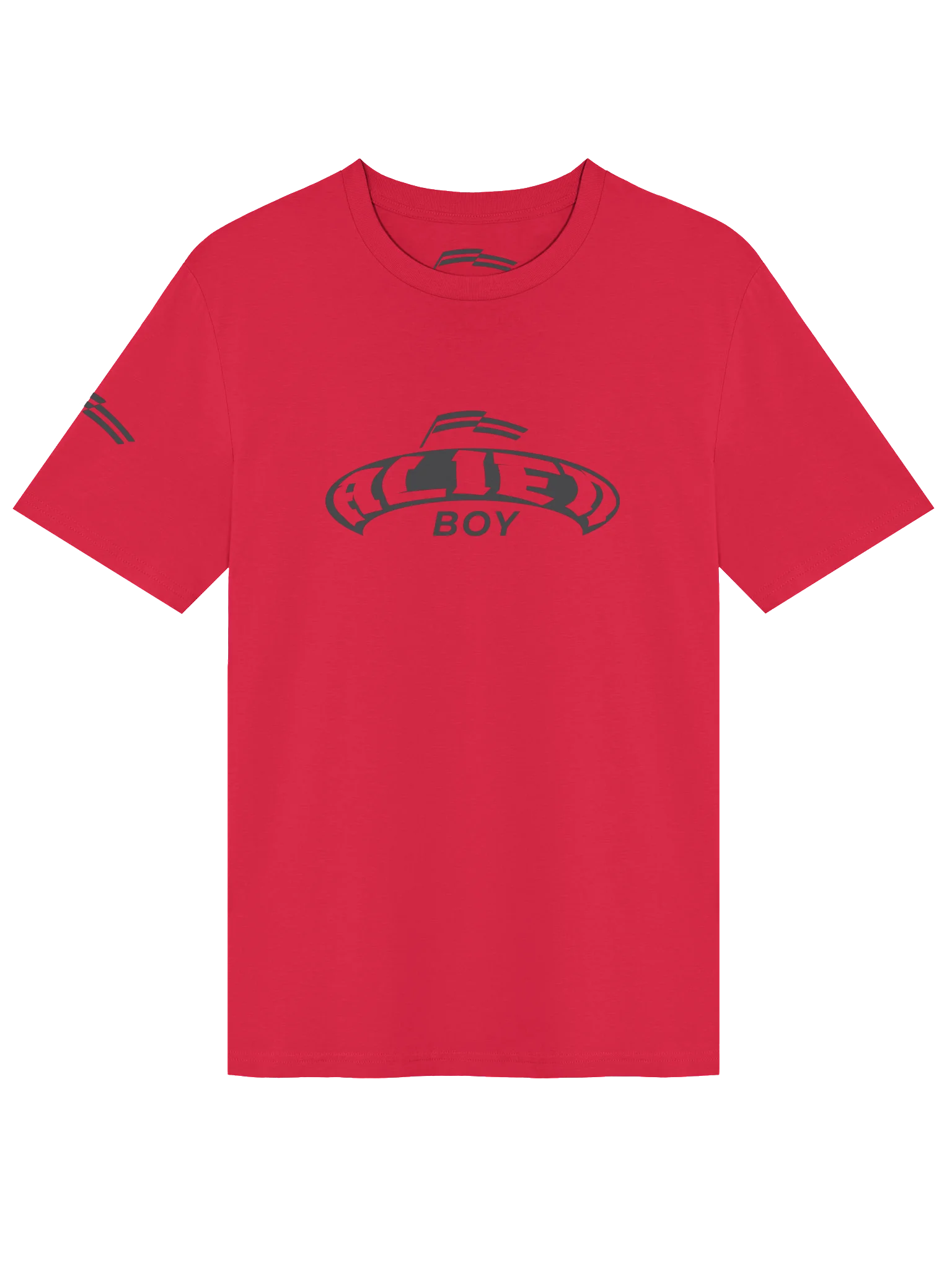 Alien Boy Red Tee (Black) product image (1)