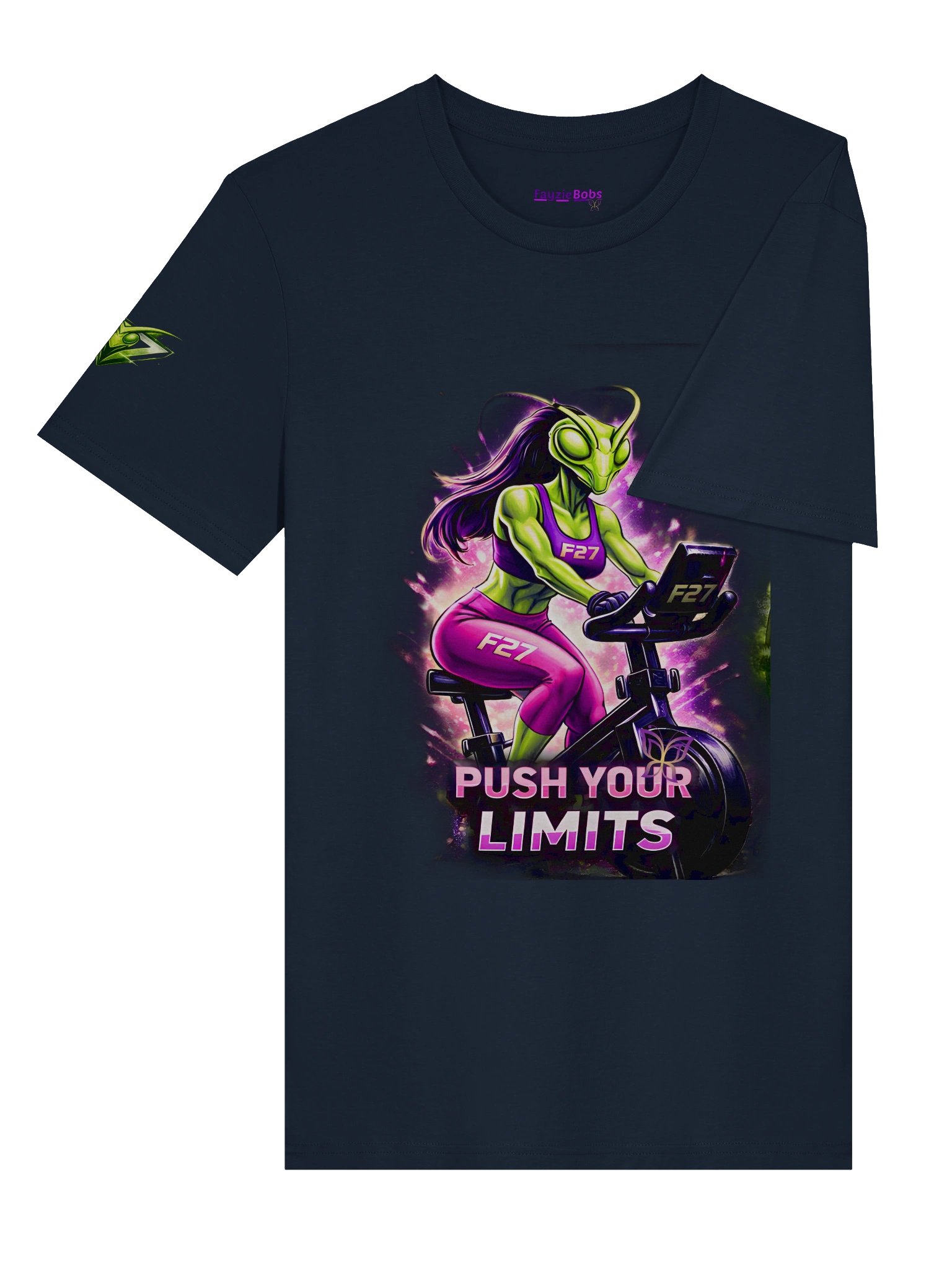 Butterfly Dreams Organic Tee – Push Your Limits by FayzieBobs product image (9)