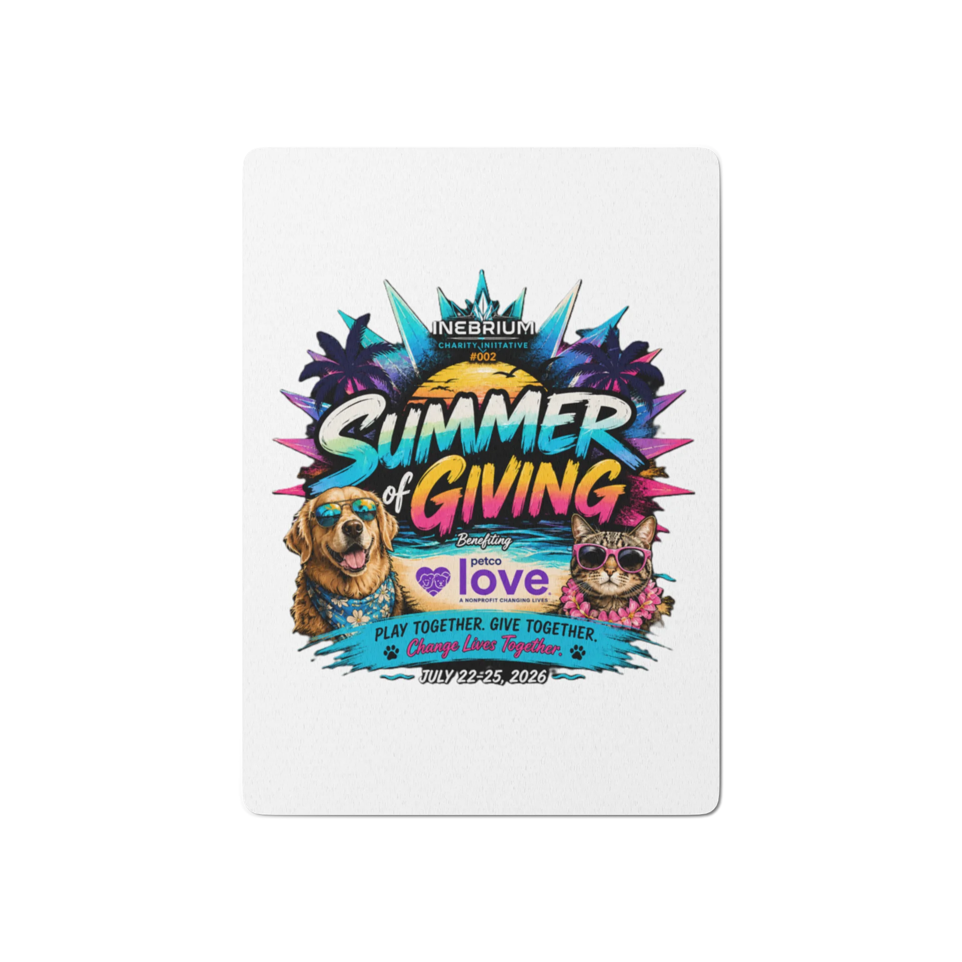 Summer of Giving Charity Poker Deck product image (1)