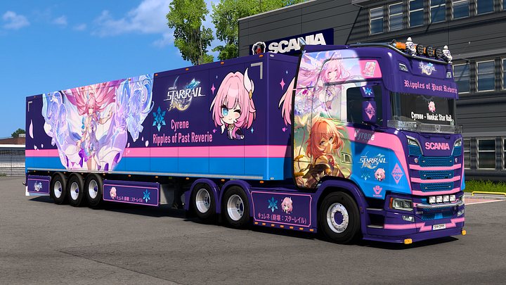 [ETS2] Cyrene - Honkai: Star Rail [Combo Skin] product image (1)