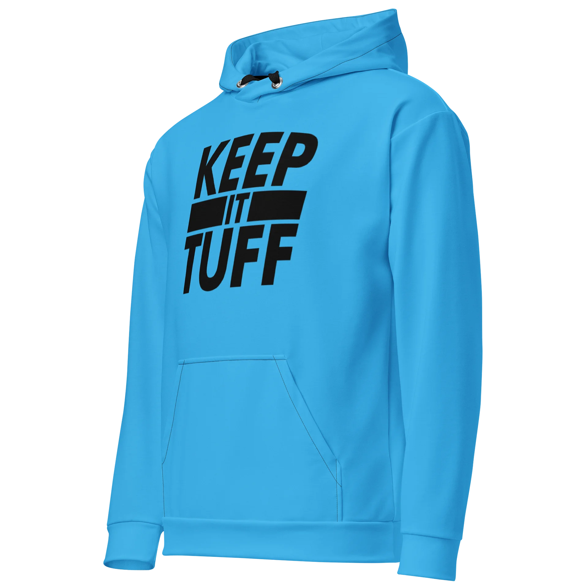 "Keep It Tuff" Signature Blue Base Hoodie product image (2)
