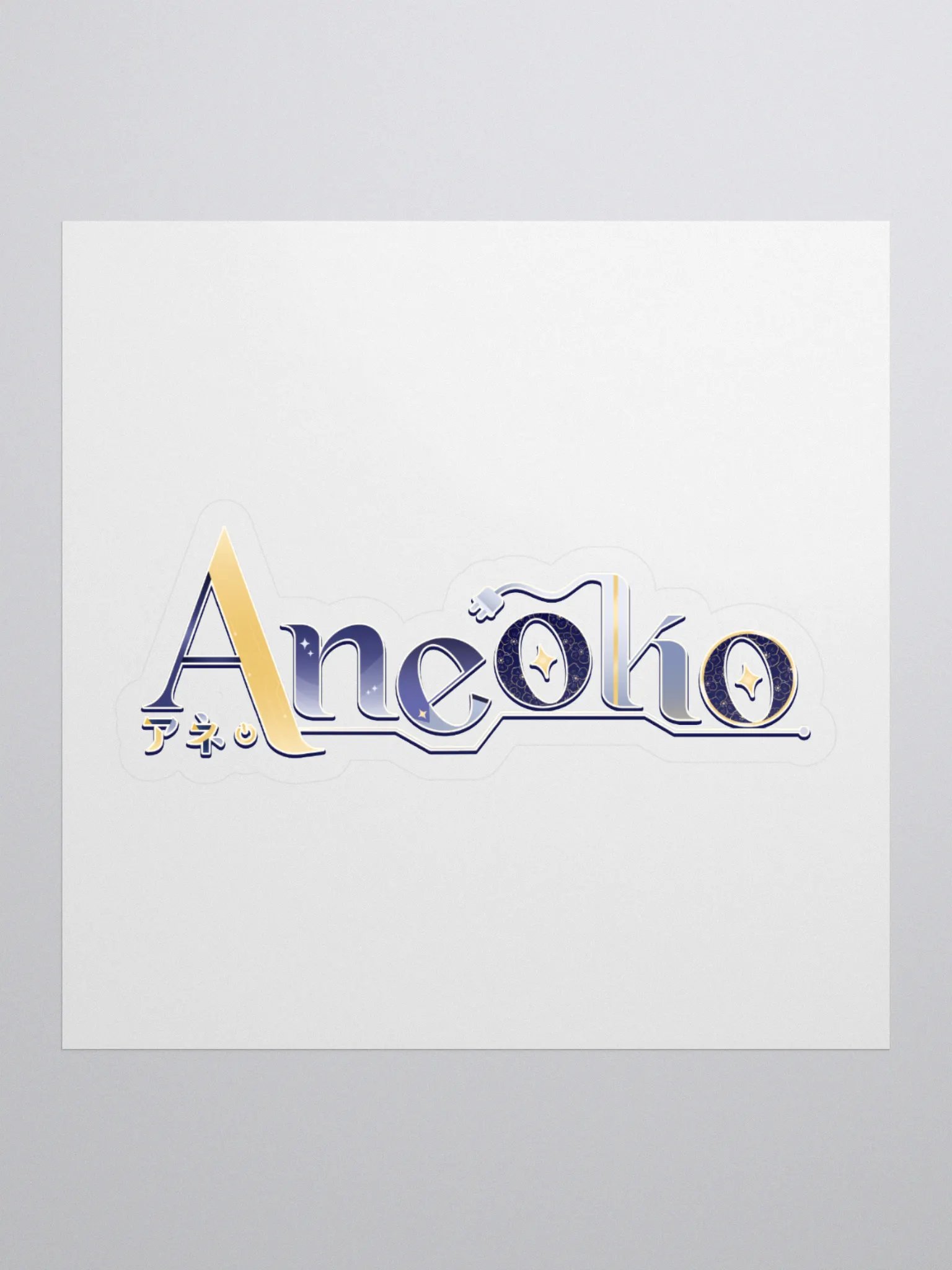 Aneoko Logo Sticker product image (1)