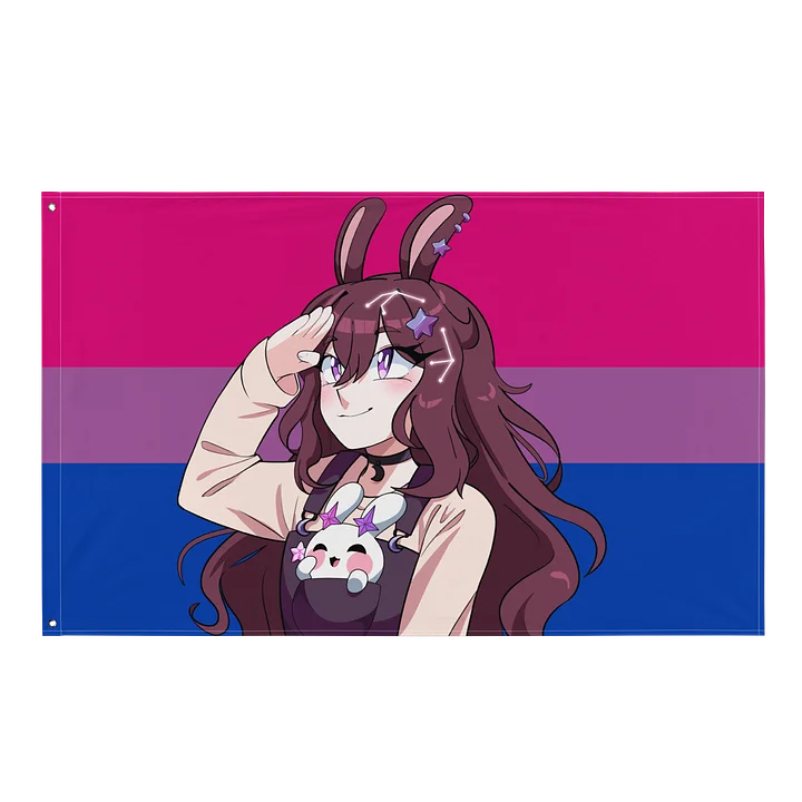 Bi Pride Flag - featuring Yuwuna! product image (1)