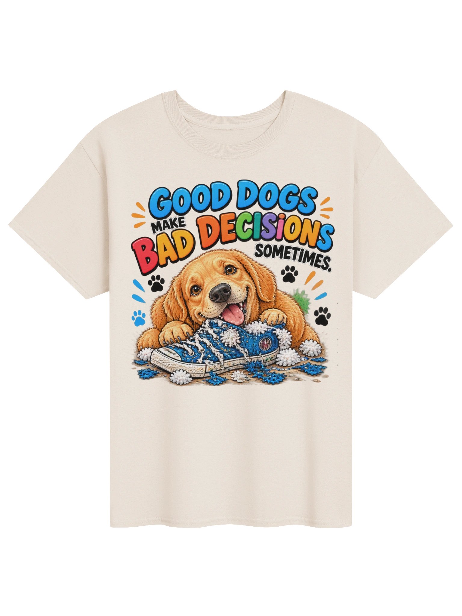 Good Dogs Make Bad Decisions Sometimes – Funny Dog T-Shirt product image (1)