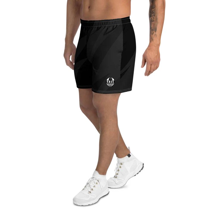 SB3L Black Wavy Shorts product image (1)