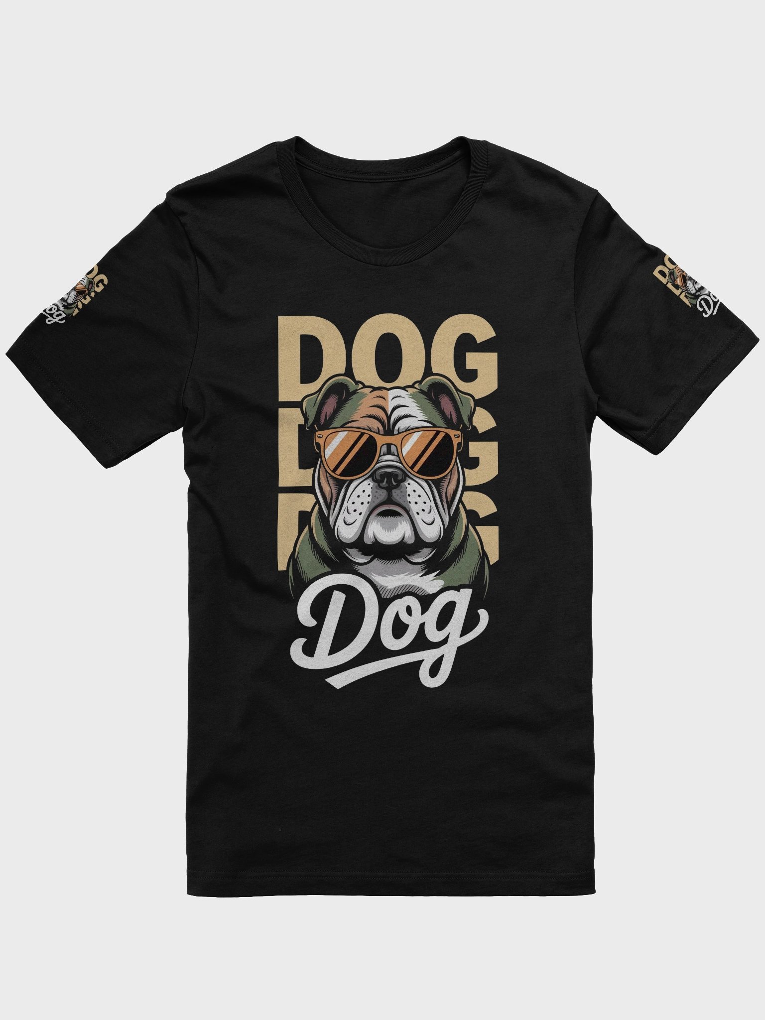 Bulldog Chic Sunglasses Tee product image (2)