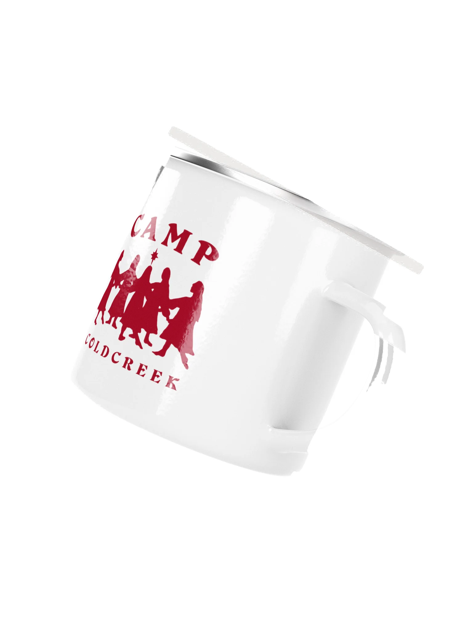 'Camp Coldcreek' Camping Mug (Enamel) product image (3)