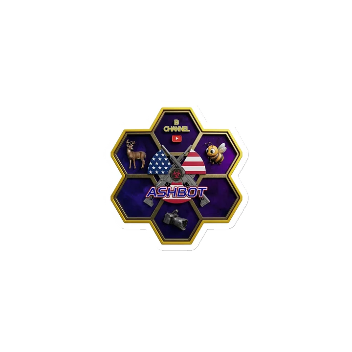 B CHANNEL LOGO MAGNET product image (1)