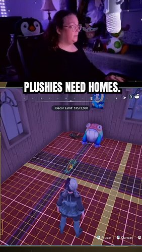 I will gladly take all the plushies. 

#palia #plushies #cozygaming #wholesome #twitchstreamer #youtubelive