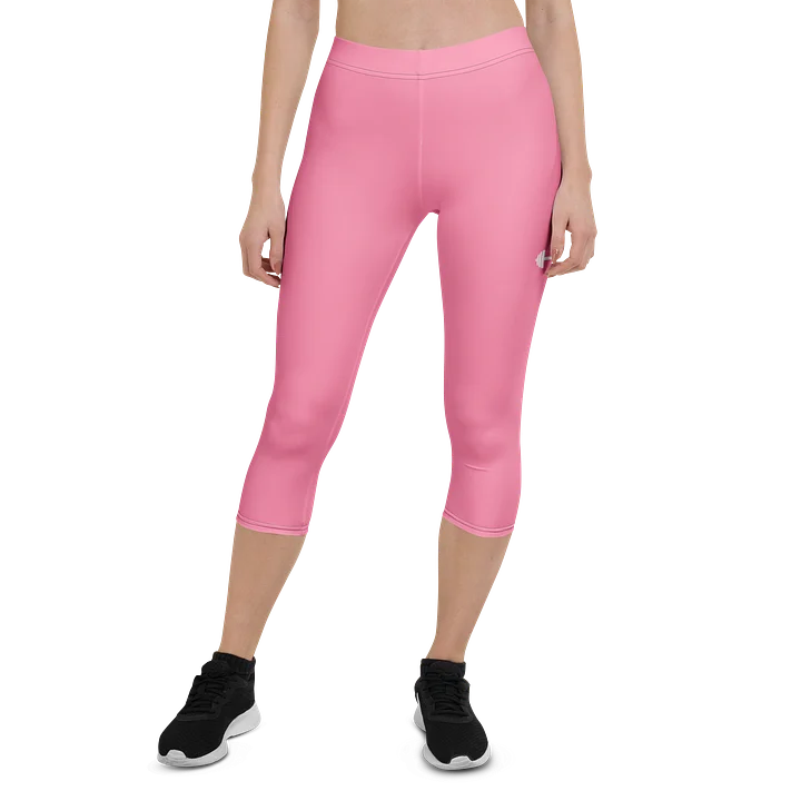 His House Womens Performance Crop Leggings - Pink product image (1)