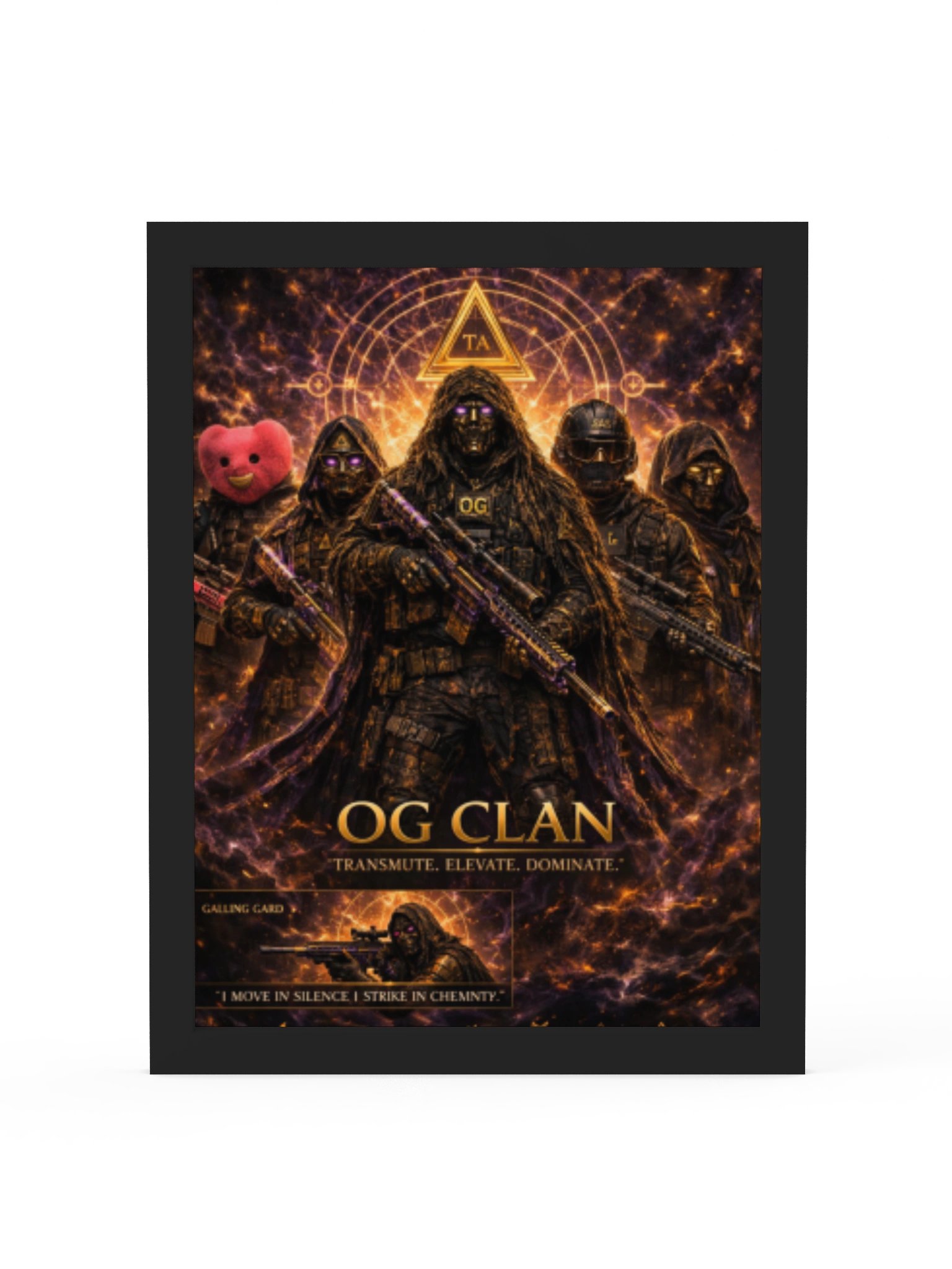 OG Clan Cosmic Tactical Poster product image (4)