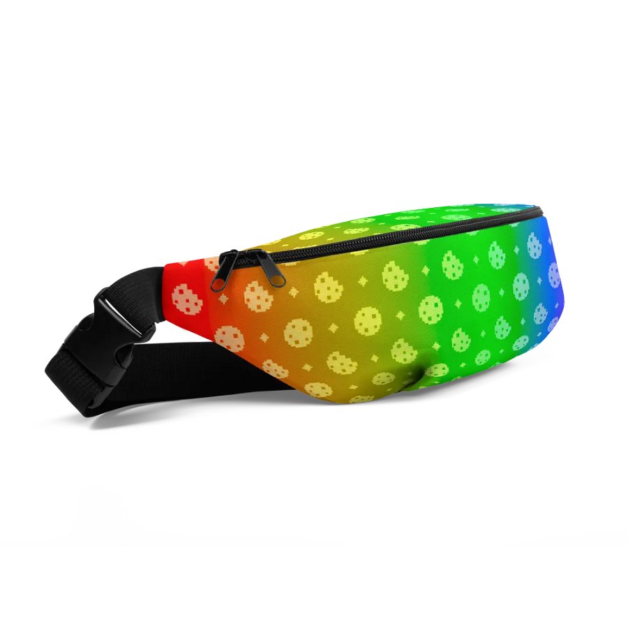 8-Bit Cookie Pattern-Rainbow Fanny Pack product image (4)