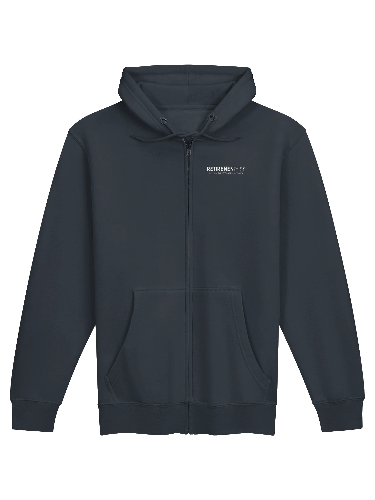 Retirement-ish Full-Zip Hoodie
