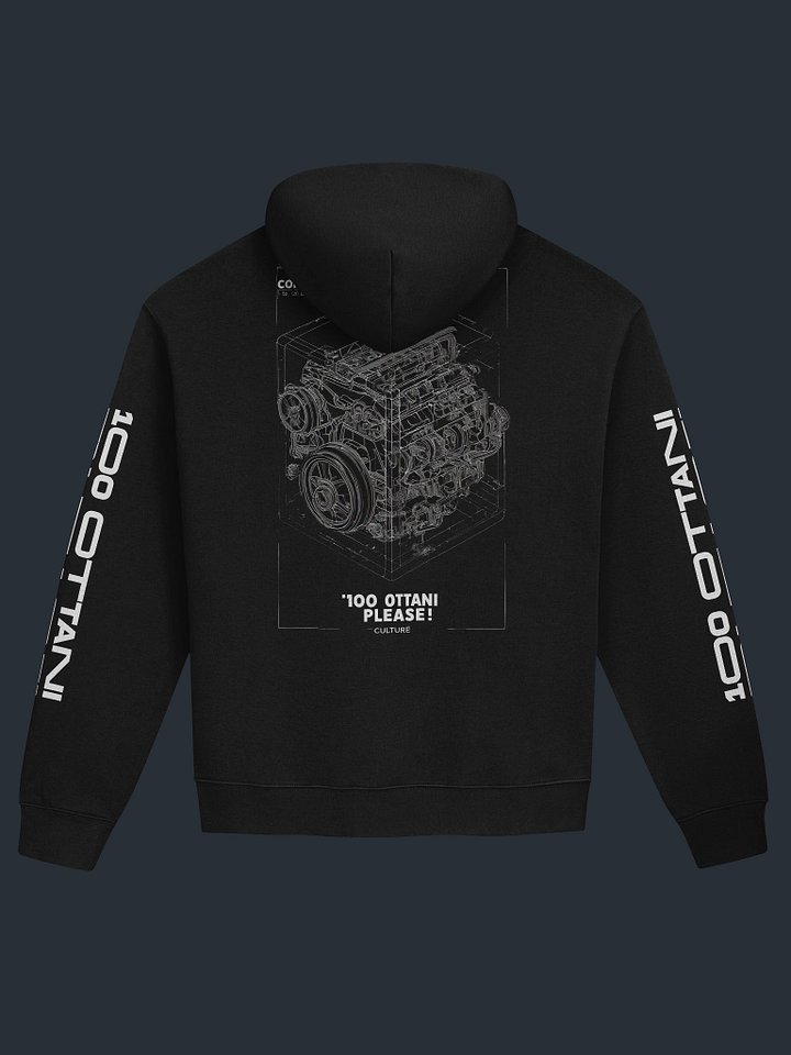 100 Ottani Please!™ Premium Oversized Racing Streetwear Hoodie | Phantom Division Edition product image (1)