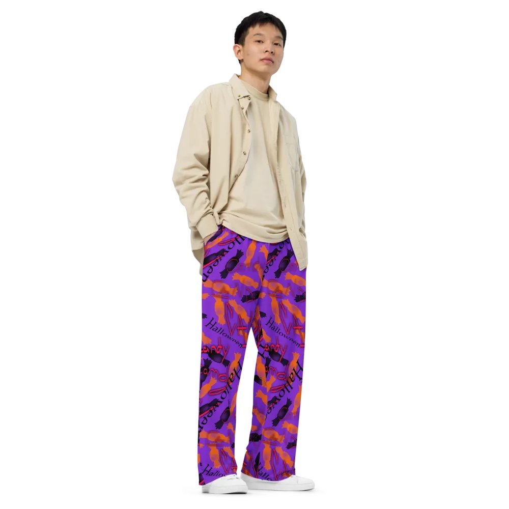 Halloween Candy Wideleg Pants product image (3)