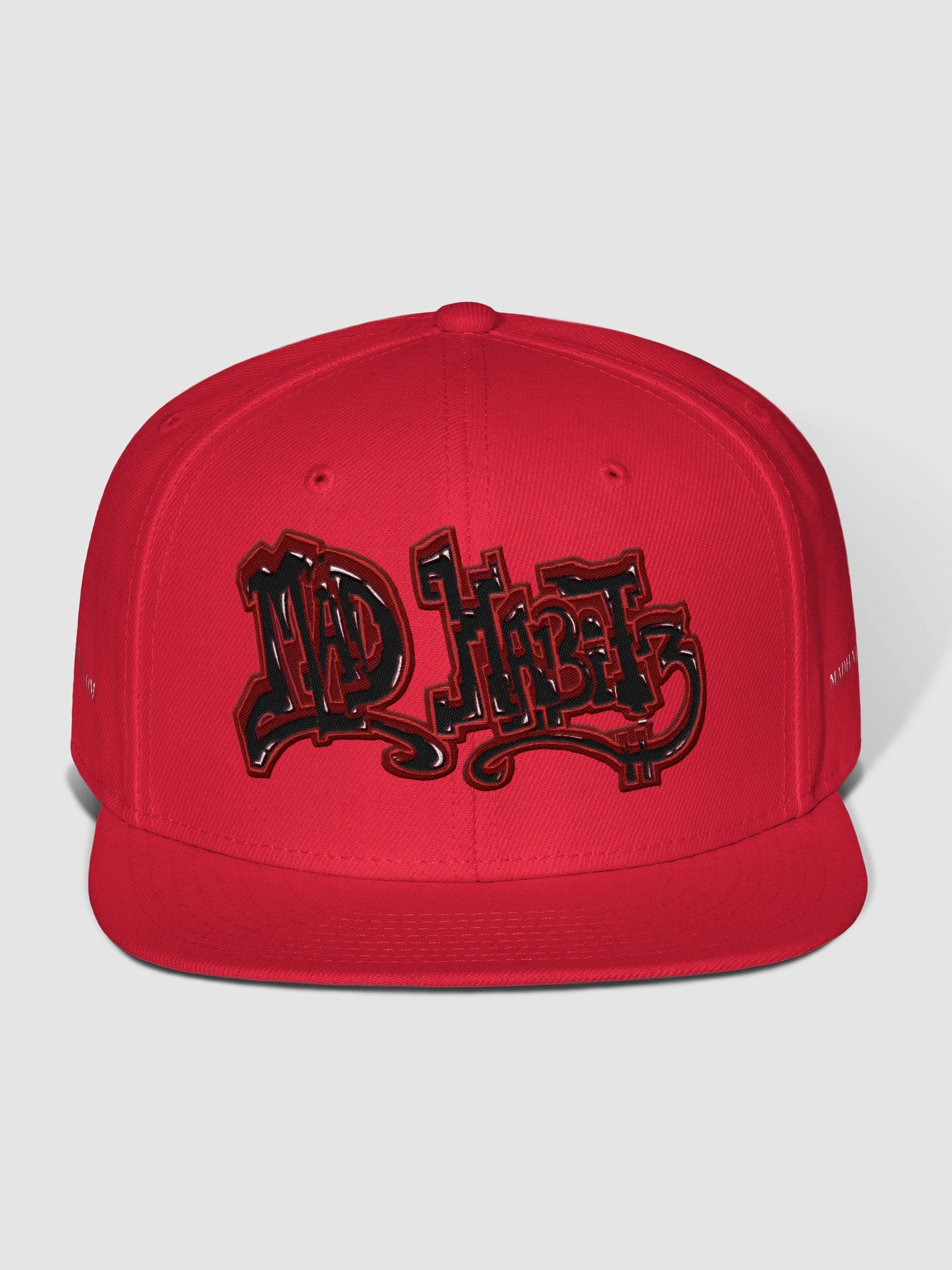 Red & Black Origins Snapback Cap product image (2)