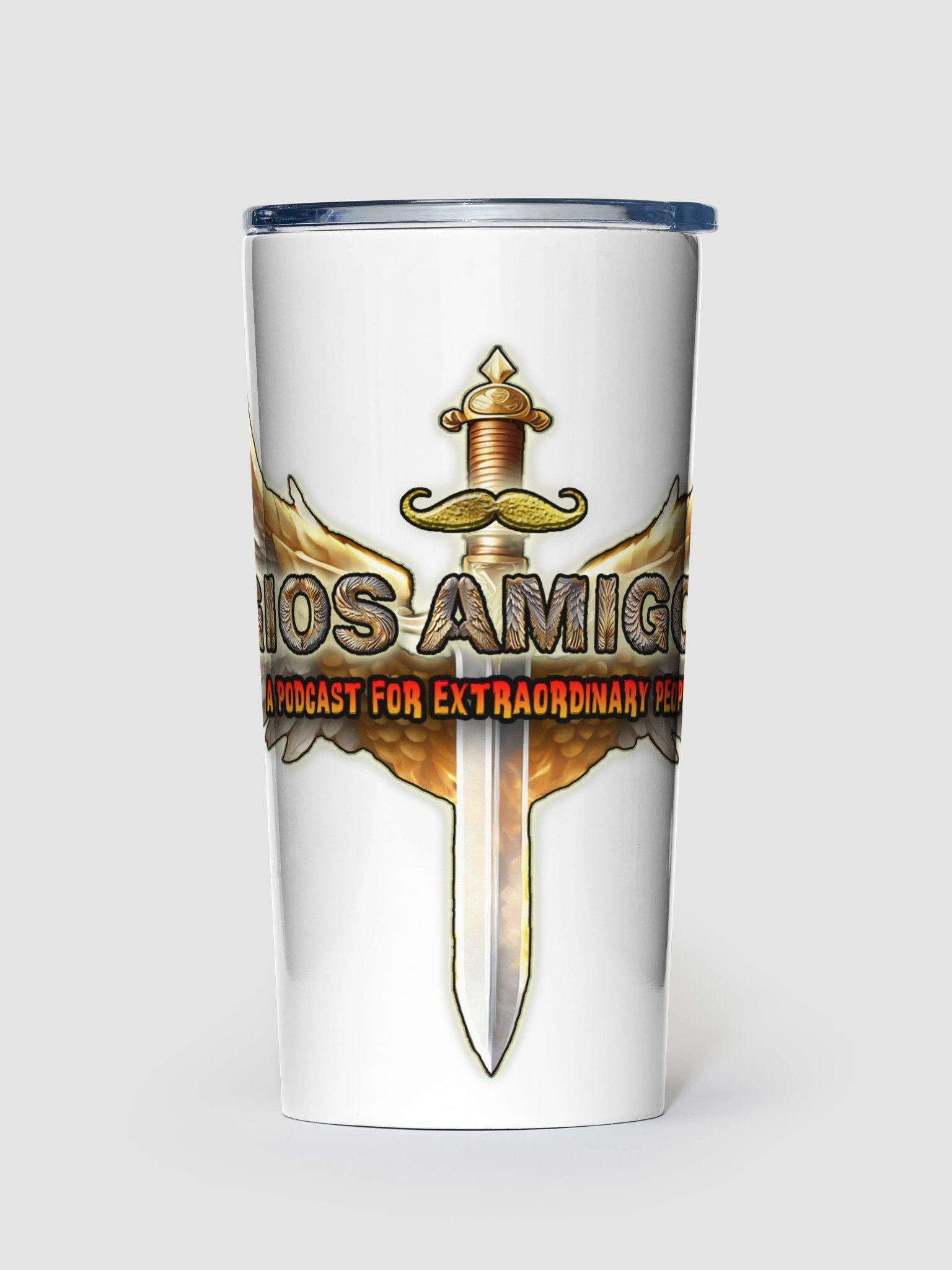 Gio's Amigos Angel Winged Sword Tumbler product image (1)