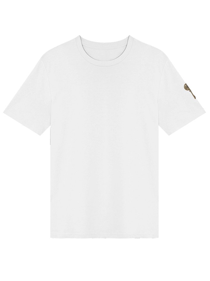 The Gatekeeper’s Key – White Reverse Edition (Back + Left Shoulder Print) product image (1)