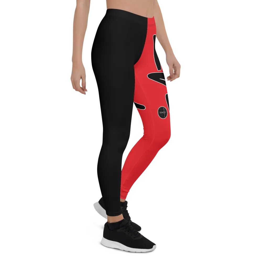Love - Black & Red - Leggings product image (7)