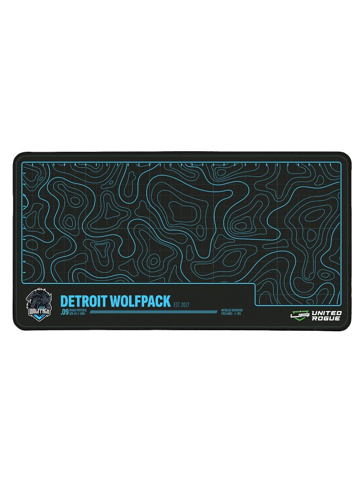 Detroit Wolfpack Map Desk Mat product image (1)