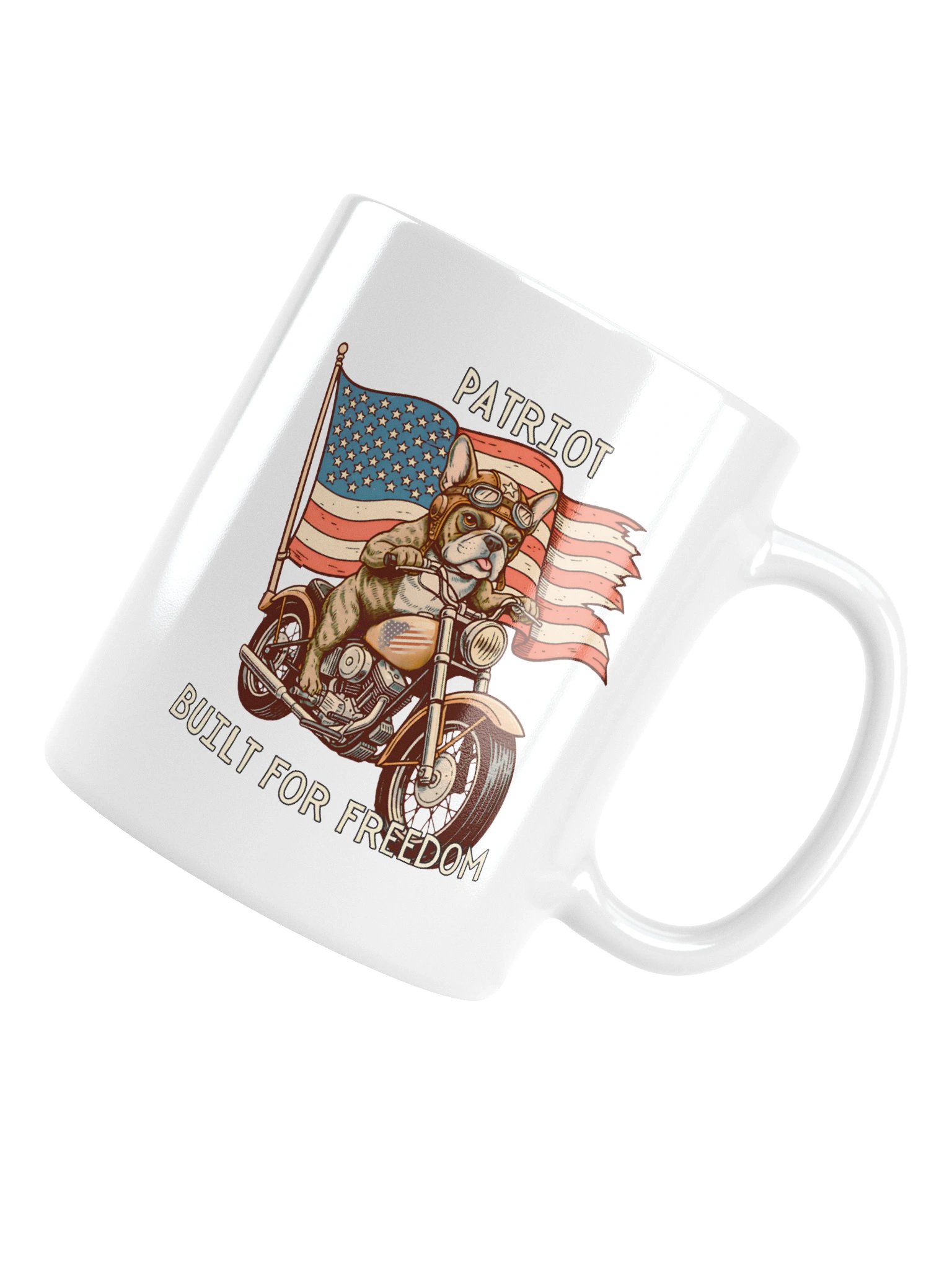 Patriot Bulldog Biker Mug product image (11)