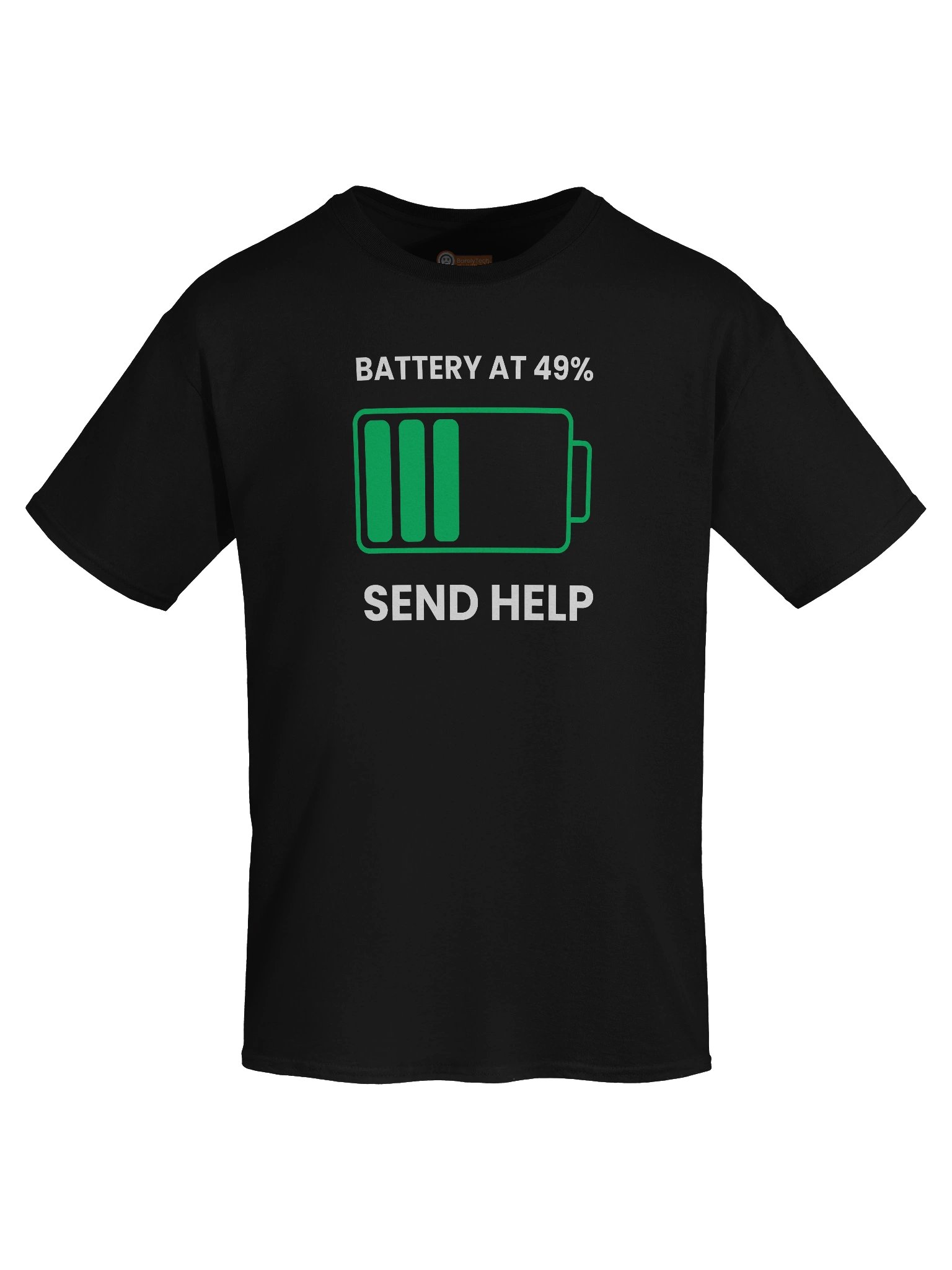 Battery At 49%. Send Help | Heavy Cotton Tee product image (6)