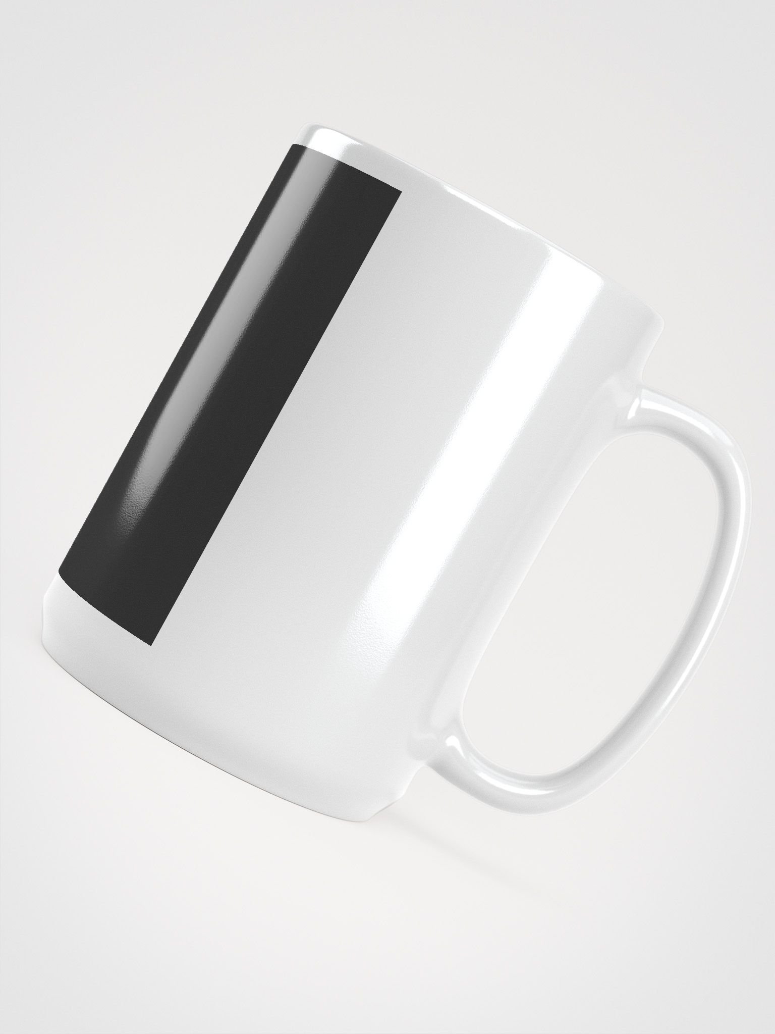 MEDITATE White Glossy Mug product image (5)