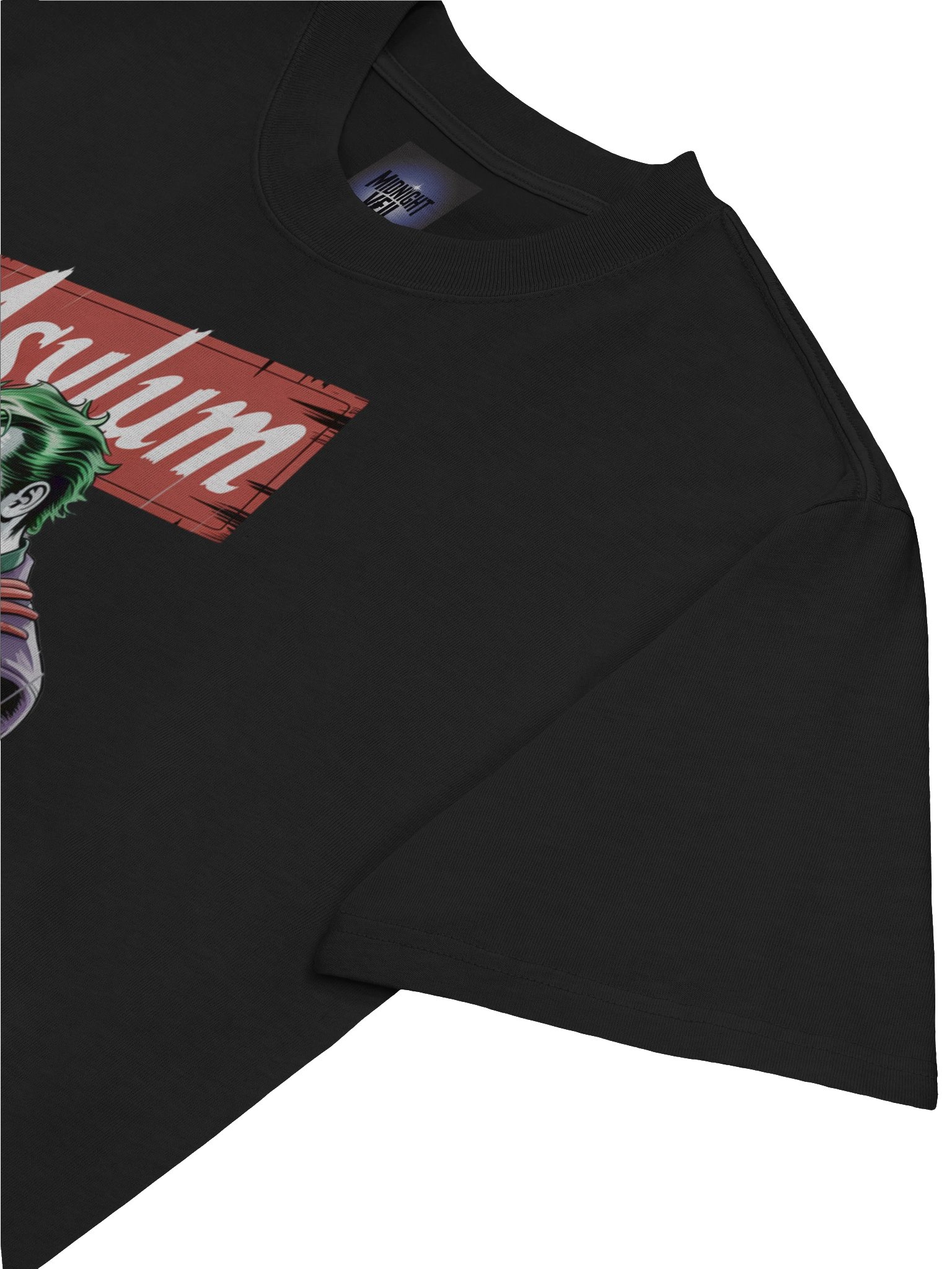 Joker & Harley Quinn 'The Asylum' Embrace Oversized Faded T-Shirt product image (7)