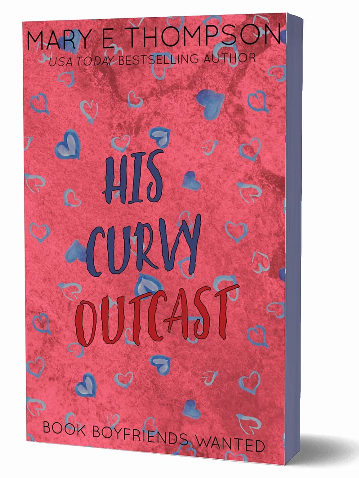 His Curvy Outcast (PAPERBACK) HEART COVER product image (1)