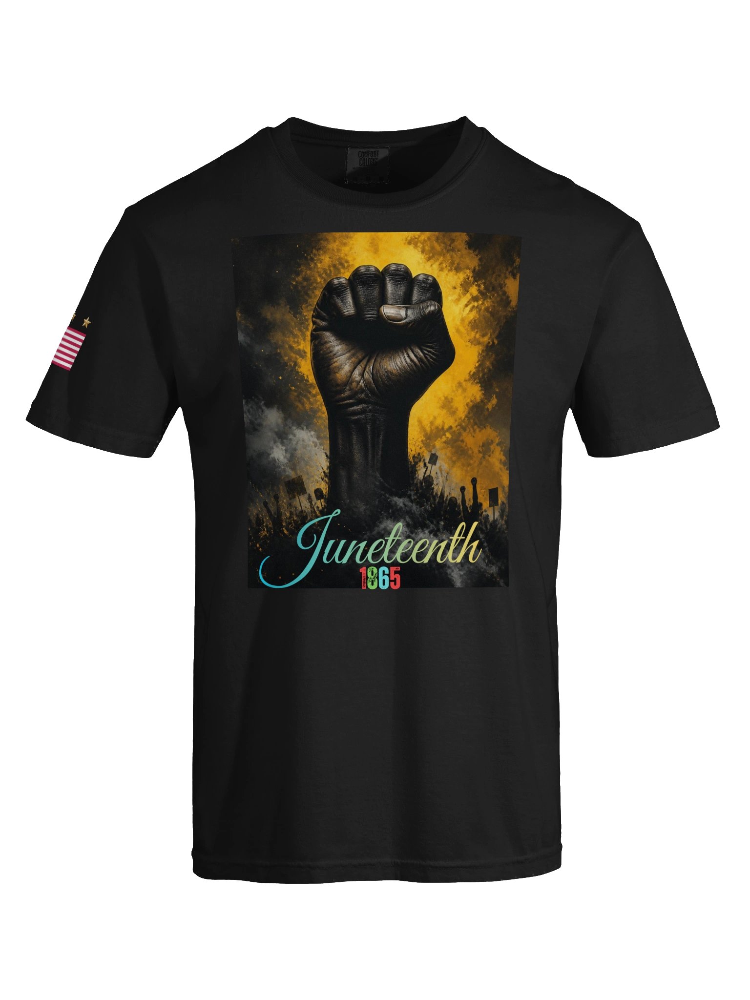 Juneteenth 1865 - Raised Fist Tee product image (5)