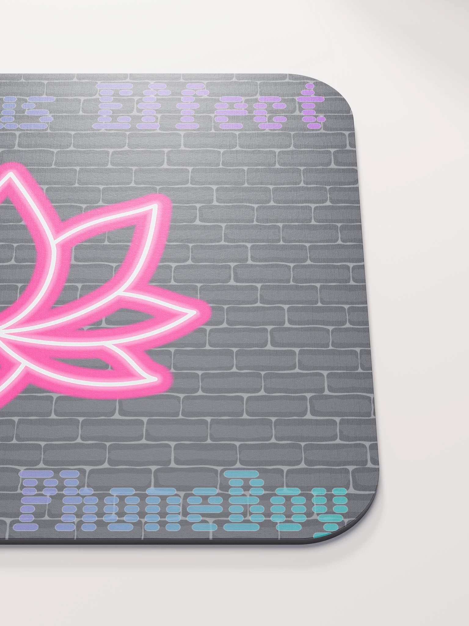 Lotus Efect Mouse Pad Black product image (5)