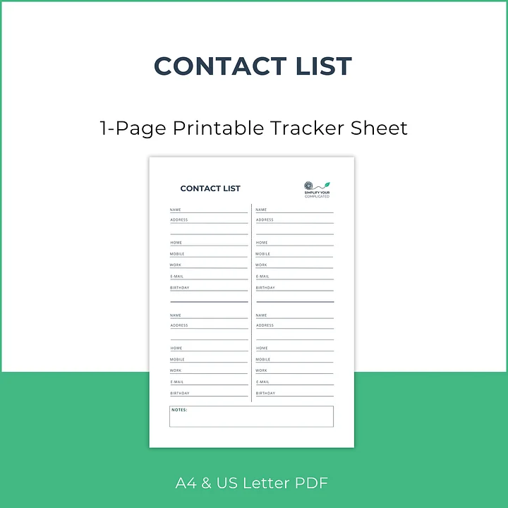 Contact List product image (1)