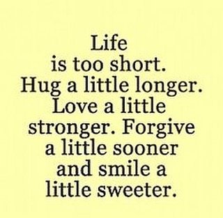 Keep your chin up. And good luck with whatever life throws at you. You are powerful and can overcome anything if you put your...