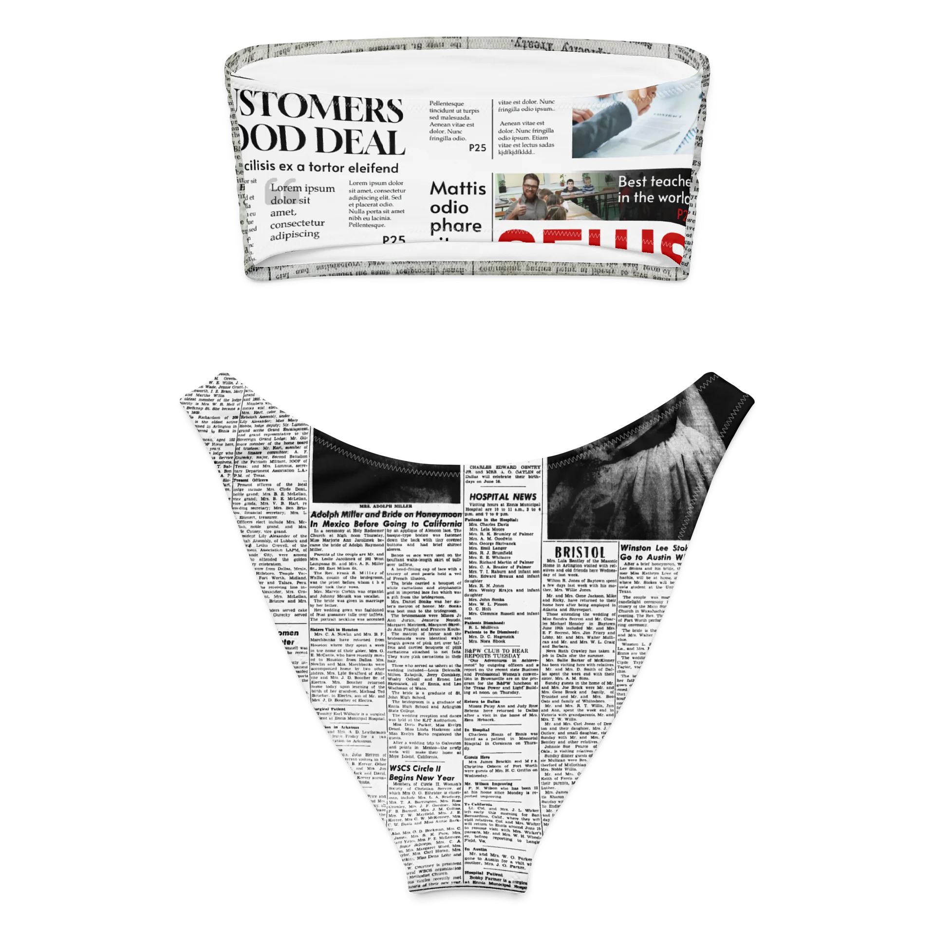 Newspaper Bikini product image (4)