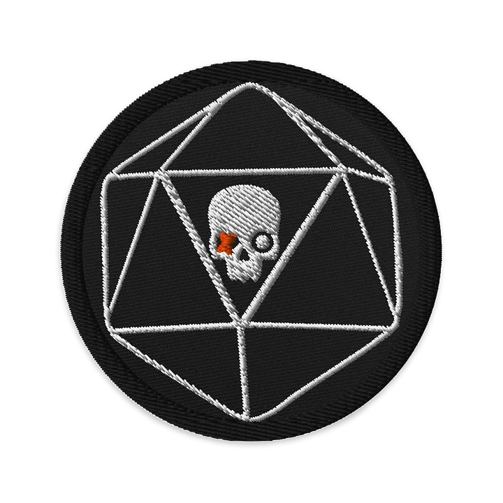 DeathSave embroidered Patch product image (1)