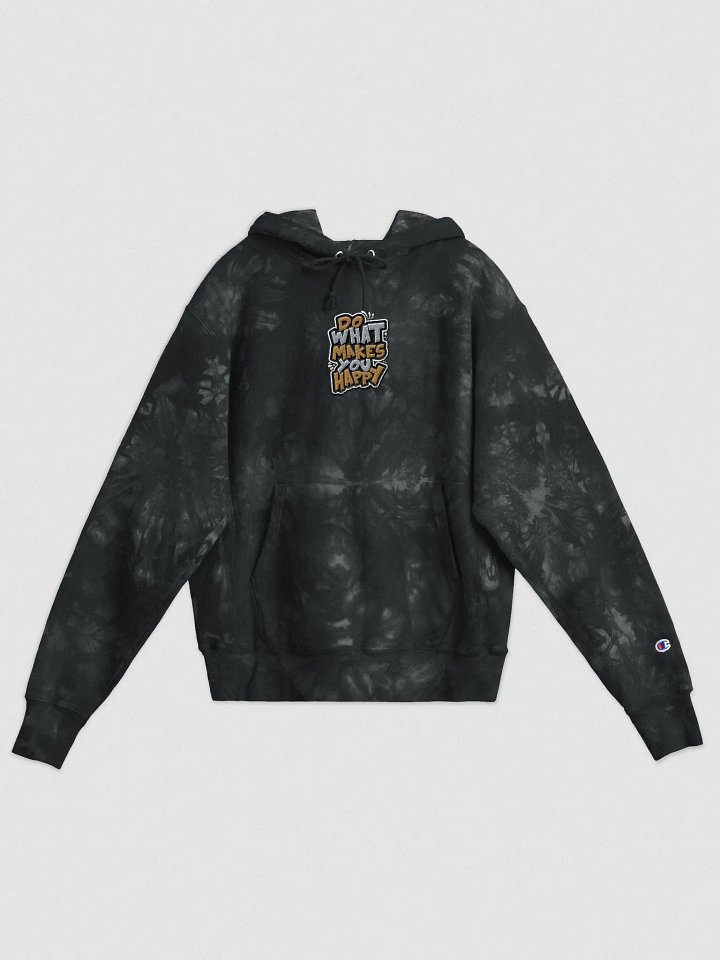 Happiness Vibes Tie-Dye Hoodie product image (2)