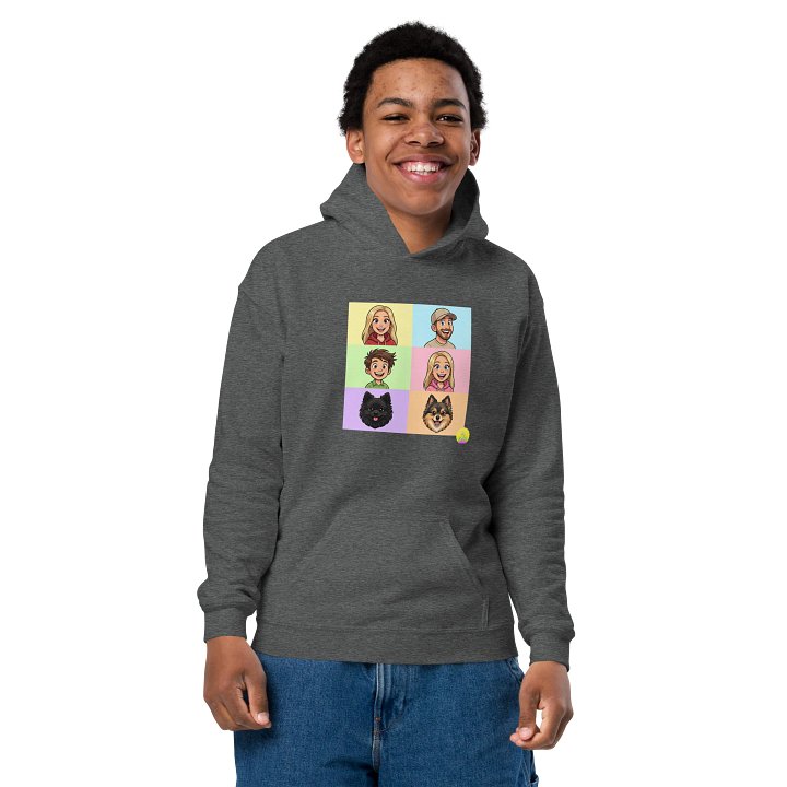 Squares My PB and J Youth Hoodie product image (12)