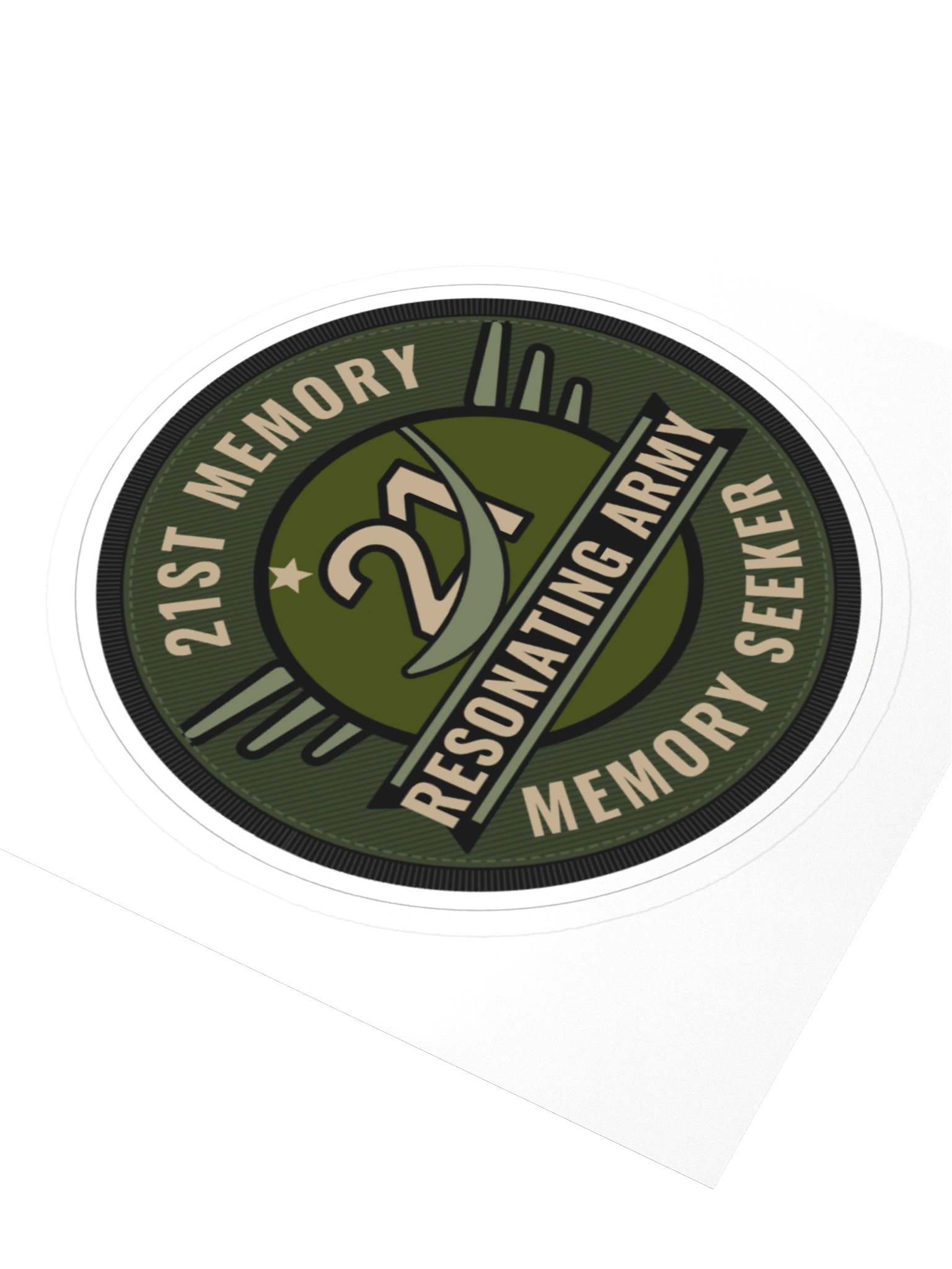 Resonating Army Crest Sticker product image (3)