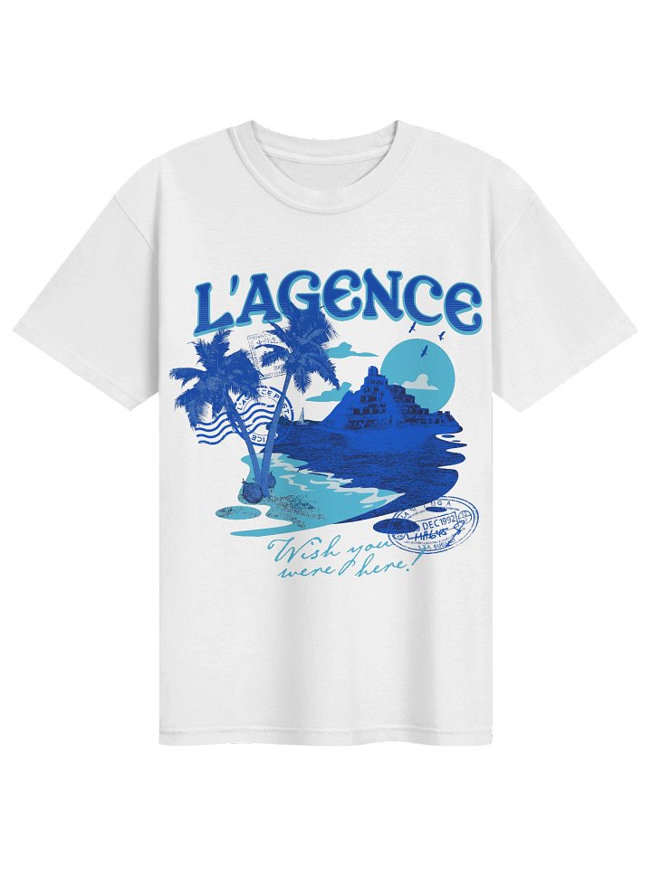 Wish You Were Here! Heavy T-Shirt - White product image (1)