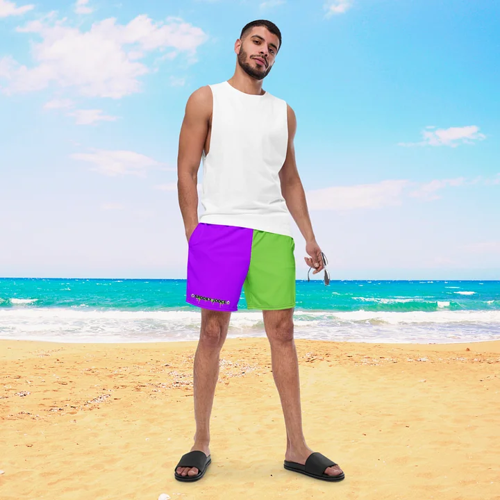 SPOOKY JOOCE Swim Trunkz - Purple/Green product image (1)